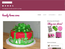 Tablet Screenshot of handyhomezone.com